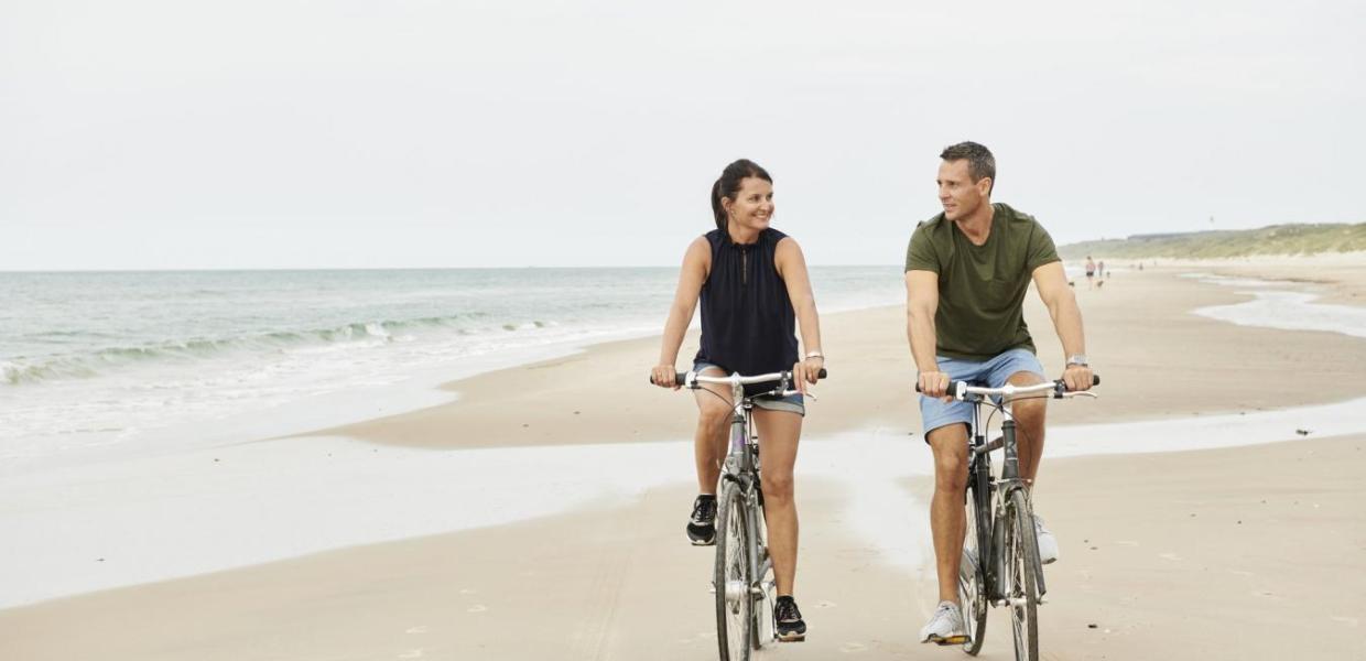 Cykeltur på Stranden i Hirtshals